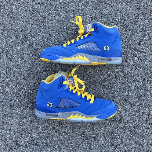 Achat / Vente Air Jordan 5 Retro (GS) Laney Varsity Royal (CI3287-400) Chaussure de Basket Pas Cher