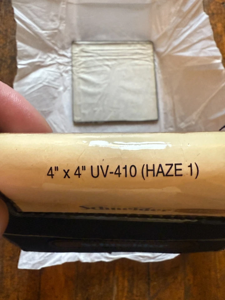 Schneider Optics 4x4" ND UV-410 (Haze 1) Filter - Image 3 of 3