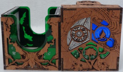 MTG Commander Deck Box BANT GREEN/BLUE/WHITE standard Magic the Gathering |  eBay