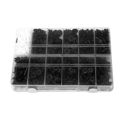 Plastic Auto Fender Body Retainer Clips 700Pcs Push Bumper Fastener Rivet Clips - Picture 10 of 12