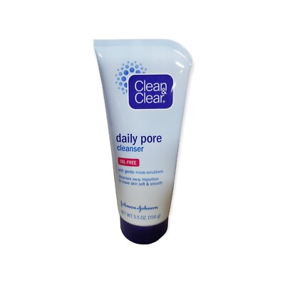 Clean & Clear Daily Pore Cleanser - 5.5 fl oz oil free microscrubbers