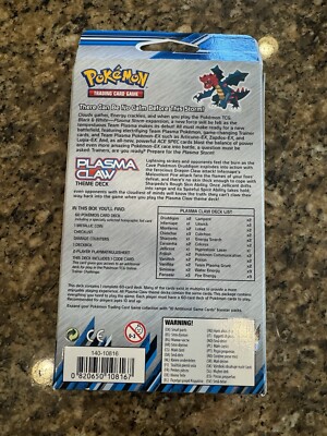 2012 POKEMON PLASMA STORM PLASMA CLAW (DRUDDIGON) THEME DECK