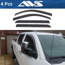 AVS Vent Visors Rain Guards for 2014-2018 Chevy Silverado 1500 Crew Cab