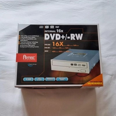 NEU Versiegelt Artec IDE DVD±RW Brenner - Retro PC / Windows XP Kompatibel
