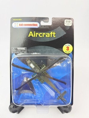 Kid Connection Maisto Air Force AH-64A Apache Attack Helicopter Aircraft NIB