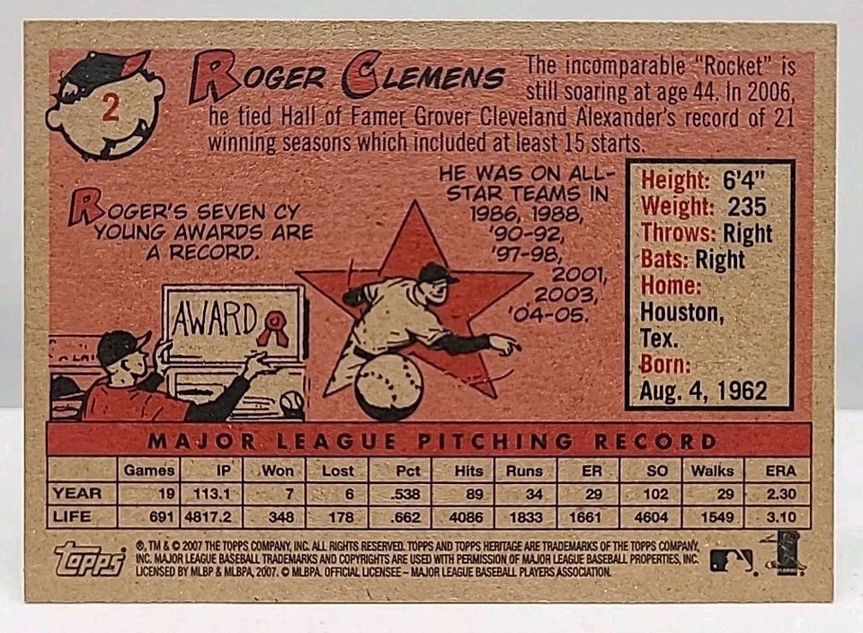 2007 Topps Heritage Baseball (469-495) + INSERTS Finish set UP TO 25% OFF - Image 2 of 2