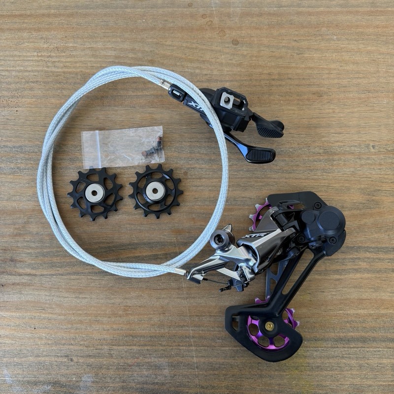 Shimano XTR M9100 SGS 12-Speed Rear Derailleur Shifter Braided MTB Long 51T