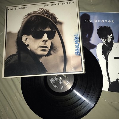 Ric Ocasek This Side Of Paradise Vinyl LP Geffen Records GHS24098, 1986 EX, Nice