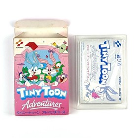 TINY TOON ADVENTURES Nintendo Famicom Japan Import F/S FedEx DHL Tested