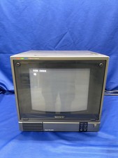 Sony Trinitron PVM-1270Q Color Video Monitor Input Working, Cracked Case - Local