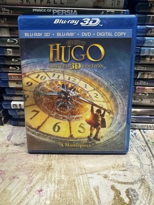 Hugo (Blu-ray/DVD, 2012, 3-Disc Set, Limited 3D Edition Includes Digital Copy)