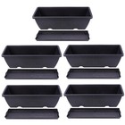  5 Sets Planter Box Planting Mini Flower Pots Vegetable Growing Containers