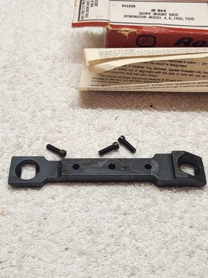 Redfield 511229 JR R4-6 Scope Mount Base Remington 4 6 7400 7600 New No Box