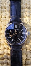SEIKO Presage SARW013 6R27-00G1 Black Automatic Mens Watch.
