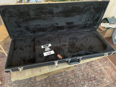 2006 ESP Horizon NT-II Black Hardshell Guitar Case Only NICE FREE SHIPPING