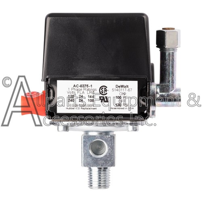 #ad Z AC 0375 1 DeVilbiss Craftsman 1 8 NPT Special Port Pressure Switch 100 130 PSI $60.90