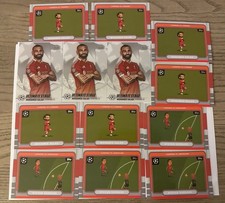 2025-26 Topps UEFA UCC 13 Cards Mohamed Salah 8-Bit Shots & Ultimate Stage  