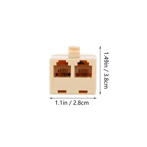 10 PCS Telefon-Splitter -Festnetzsplitter Telefonwandtrenner - Afbeelding 5 van 12