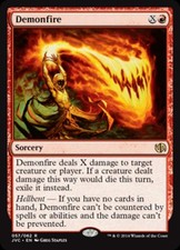 Demonfire - Medium Play MTG Duel Decks Anthology: Jace vs Chandra