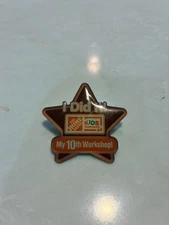 The Home Depot Kid's Workshop I Did It! My 10th Workshop! Pin