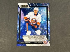 2023-24 UD OPC O-PEE-CHEE PLATINUM SAMUEL BOLDUC ROOKIE COSMIC 25/65 ISLANDERS