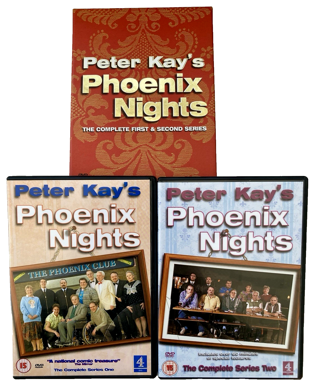 PETER KAY'S PHOENIX NIGHTS : Complete First & Second Series DVD Boxset