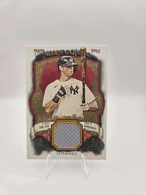 2024 Topps Allen & Ginter - Relics a #AGR-DL D.J. LeMahieu (MEM)