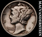 1939-D Silver Mercury Dime - Scarce  Better Date  No Reserve  #G9169