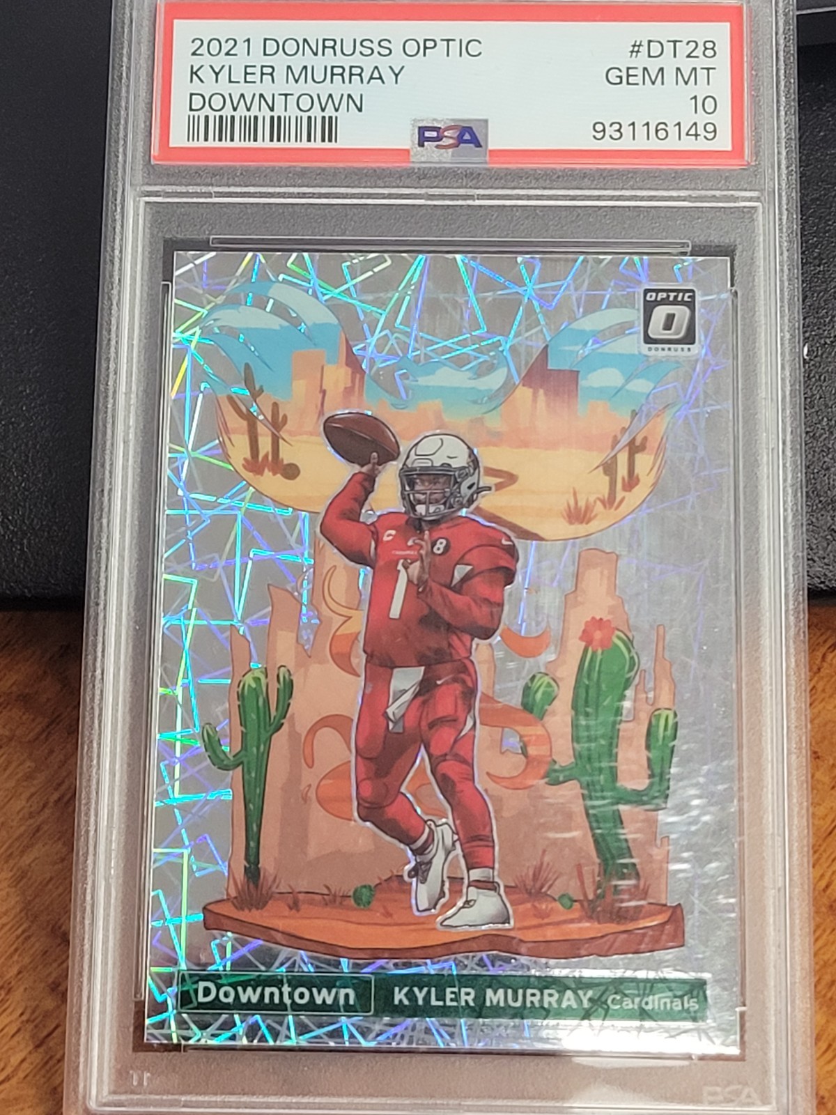 2021 Panini Donruss Optic - Downtown Kyler Murray #DT-28 PSA 10