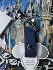 Disney Parks Vacation Club Orejas Soporte para Orejas Llavero Diadema Miembro Azul Marino