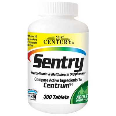 Sentry 300 Tabs  by 21st Century