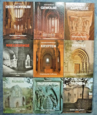 Gewölbe Portale Chorraum Treppen Krypten Kapitelle Ruinen ua, echter 1984-89, HC