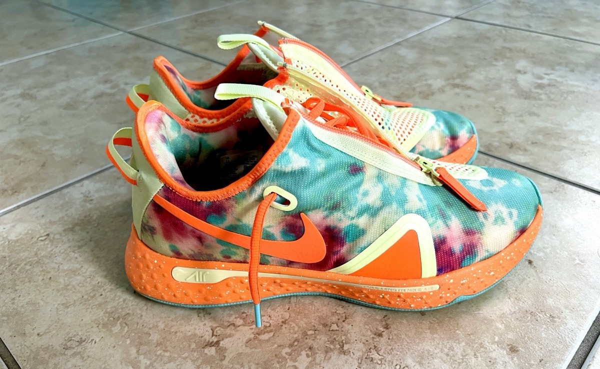 Nike PG 4 Gatorade All-Star Basketball Shoe Volt/Blue/Orange  display picture 2