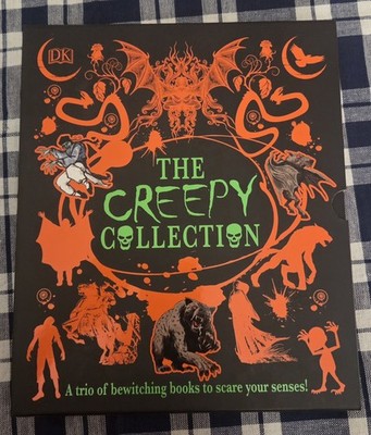 The Creepy Collection 3 Book Lot Vampire Supernatural Human Body Sci Fi Horror