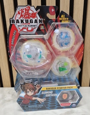 Bakugan Battle Planet Diamond Gorthion Ultra Starter Pack Spin Master Selten Neu