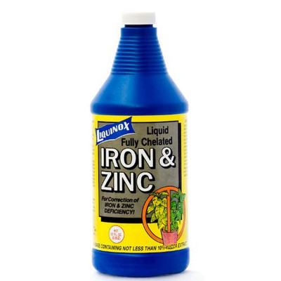 Liquinox 3032 Iron Zinc Chelated Solution, 1 Count (Pack of 1), Brown/a