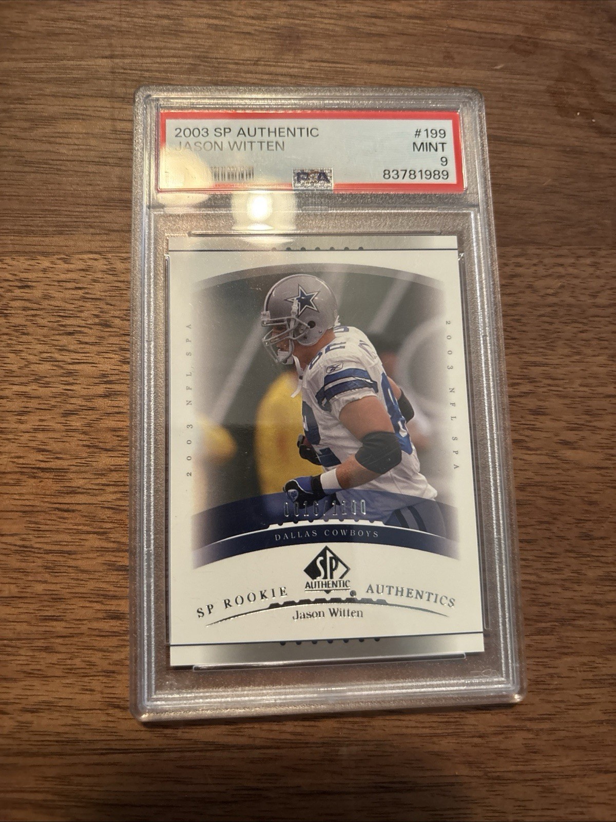Jason Witten SP Authentic #199 Base