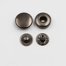 10mm Metal Snap Fasteners 70 Sets Press Stud Rounded Sewing Rivet Buttons
