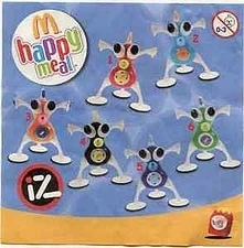 2006 ZIZZLE iZ ALIEN TRIPOD MCDONALD'S HAPPY MEAL TOYS - U - PICK