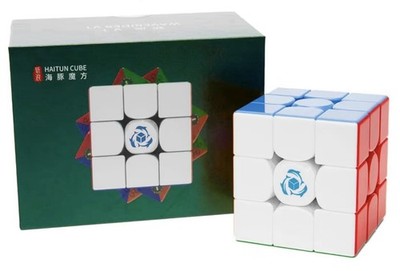 HaiTun Waverider V1 3x3 Magnetic Speed Cube, Stickerless, NEW