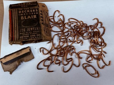 Vintage Deckers Improved Blair Hog Jewelry Ring - Partial Open Box