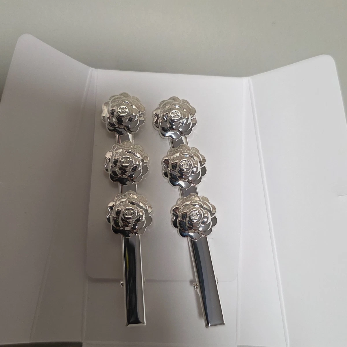 25+ CHANEL Silver Hair Accessories for Women for sale | Updated