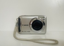 Canon PowerShot A495 Digitalkamera | Silber | 10 MP | 3-fach opt. Zoom | Retro