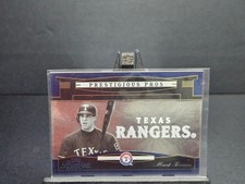 2005 Playoff Prestige - Mark Teixeira Prestigious Pros Blue /900 #PP-72 Rangers