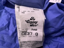 Vintage Unused The Company Store Down Comforter - Queen