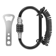 Large 5 inch Carabiner Clips Heavy Duty Combination Lock Outdoor, Travel Lock...