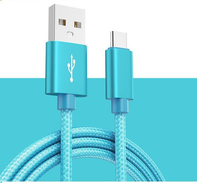 #ad Braided USB to Type C Fast Charging Data SYNC Charger Cable Cord 3 6 10FT Lot $3.14