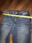 White House Black Market Slim Crop Woman’s 10 Denim Blue Jeans Capri High Rise — photo 6