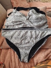 WOMENS NEW GEORGE BIKINI SET 16 TOP 16 BOTTOMS new