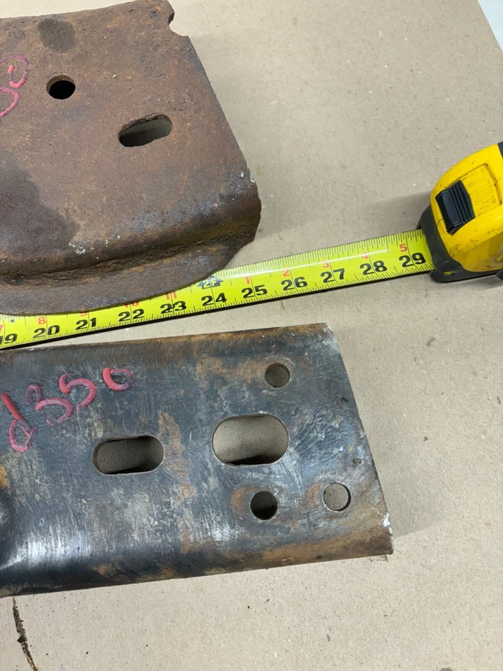 Dodge D250 D350 1990 1993 2x2 marco delantero bocina parche reparación parachoques montaje Foto 4 de 4